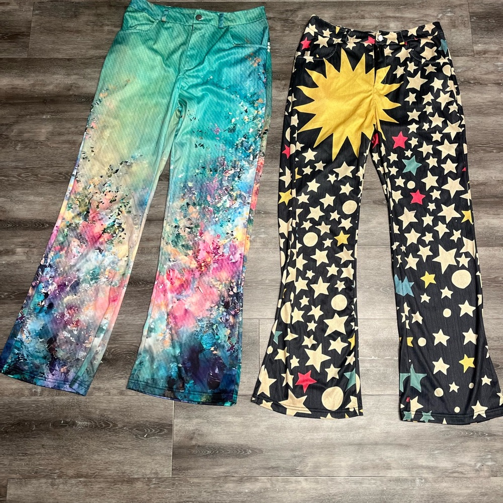 Wild, fun festival pants